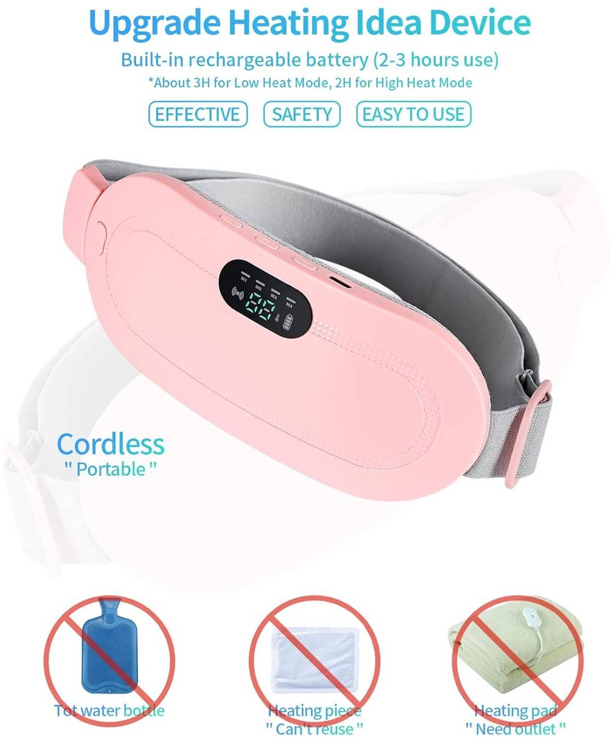 HEMOGARD Menstrual Heating Pad 3 Levels - Image 5