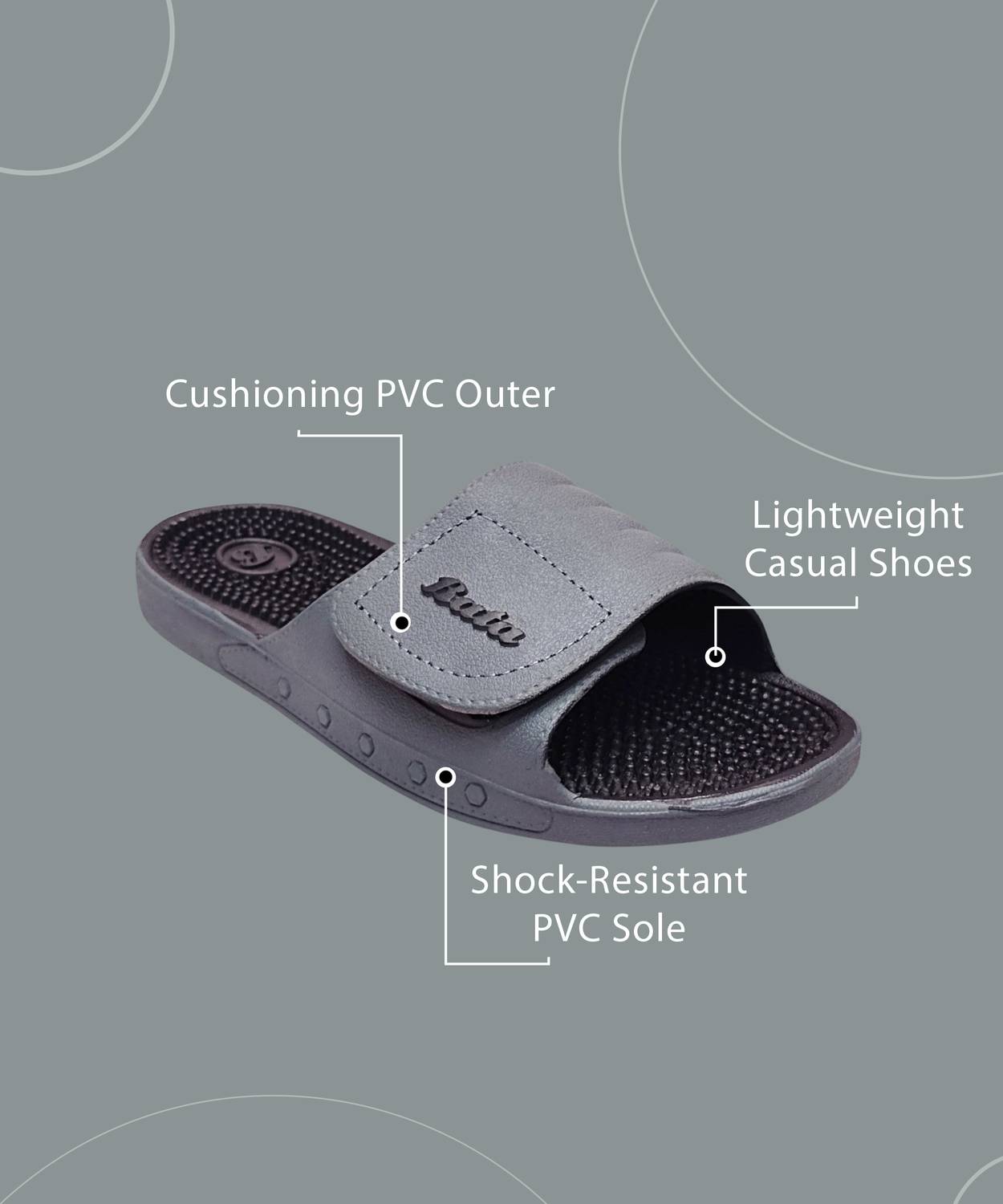Bata Men Slides - Image 3
