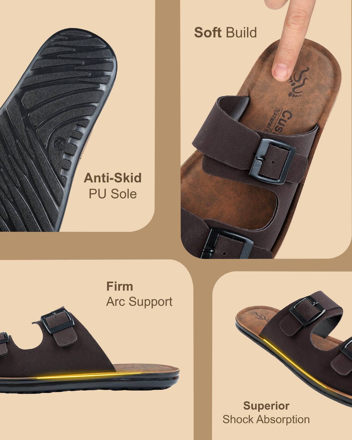 Cushiva Men Slippers - Image 2