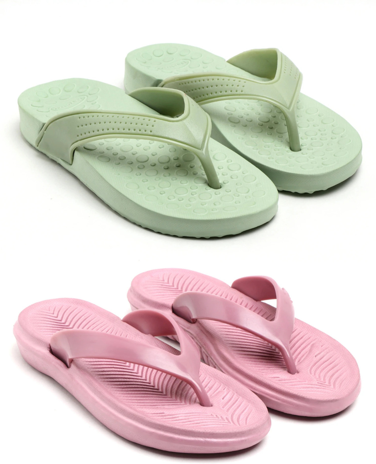 QARADON Women's Slippers Combo Stylish Extra Comfort Lightweight Fancy Slipper Flip Flops