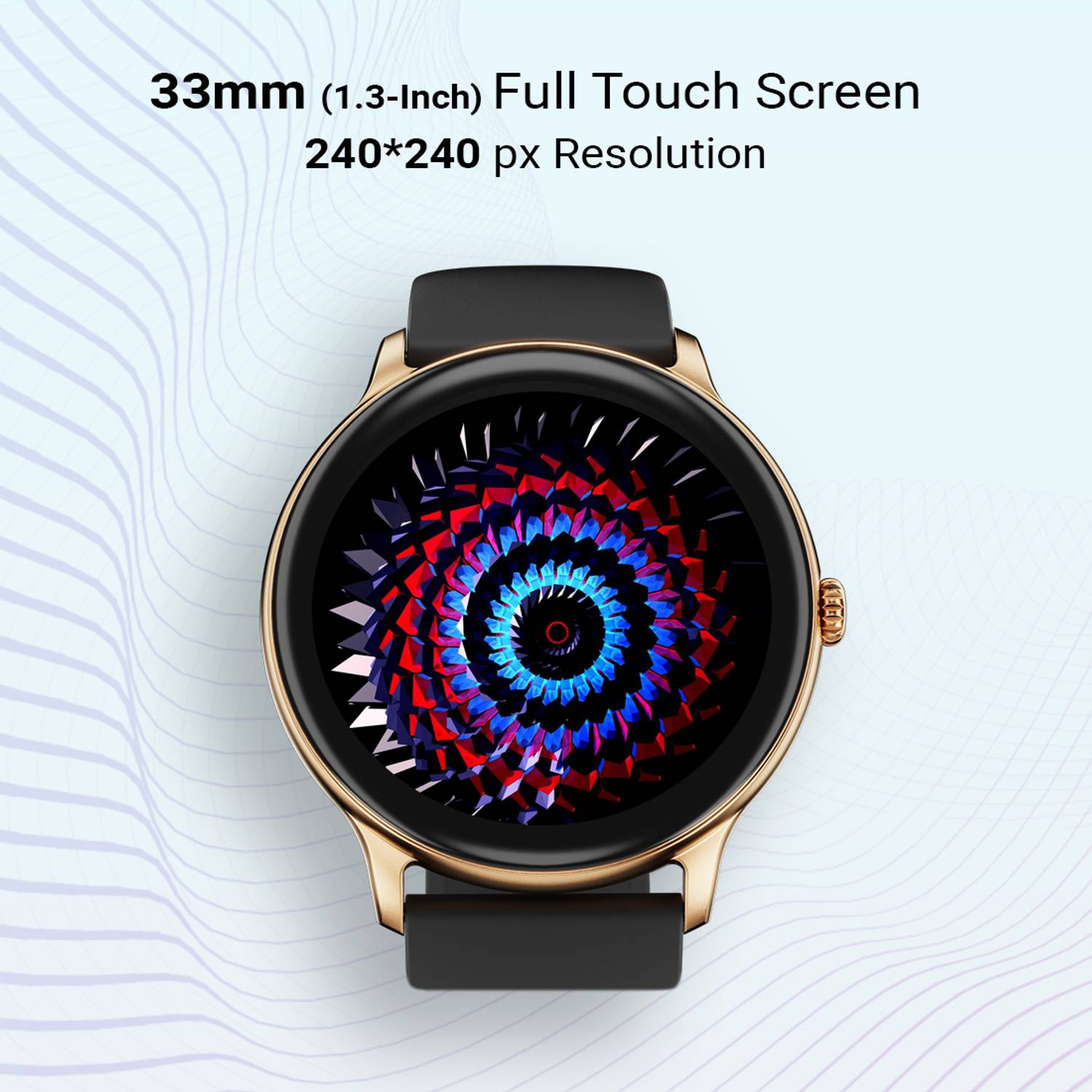 Fire-Boltt Hurricane 2026 1.3" Smartwatch - Image 3