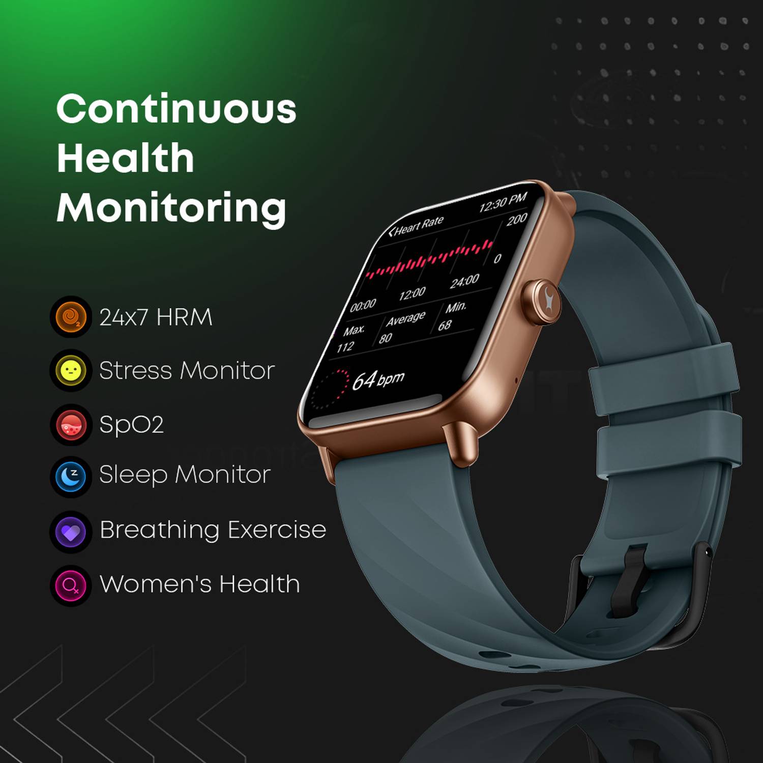 Fastrack Revoltt X-1.83' Smartwatch - Image 5