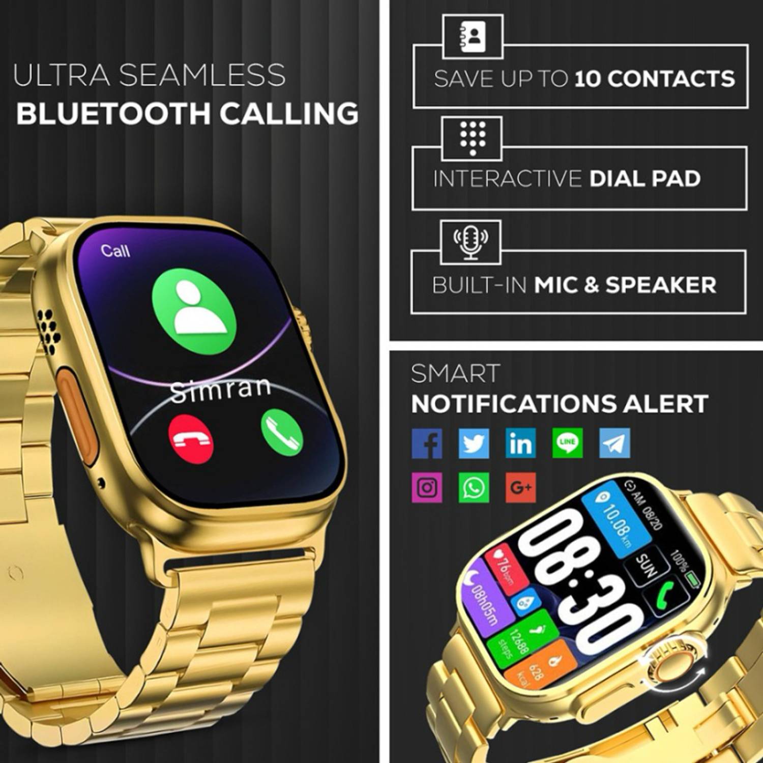 Ranjanatraders S9 Ultra Smart Watch & Wireless Charger - Image 3