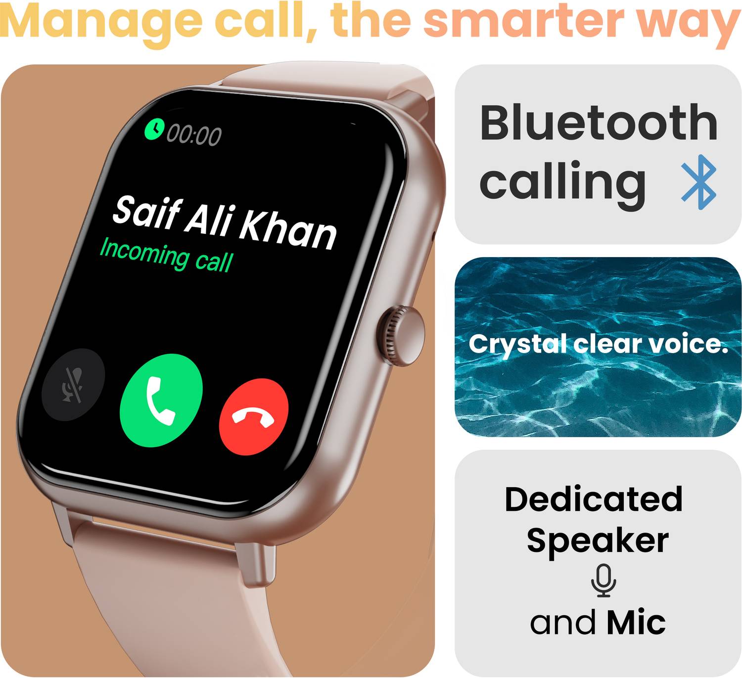 GOBOULT Drift BT Calling Smartwatch - Image 5