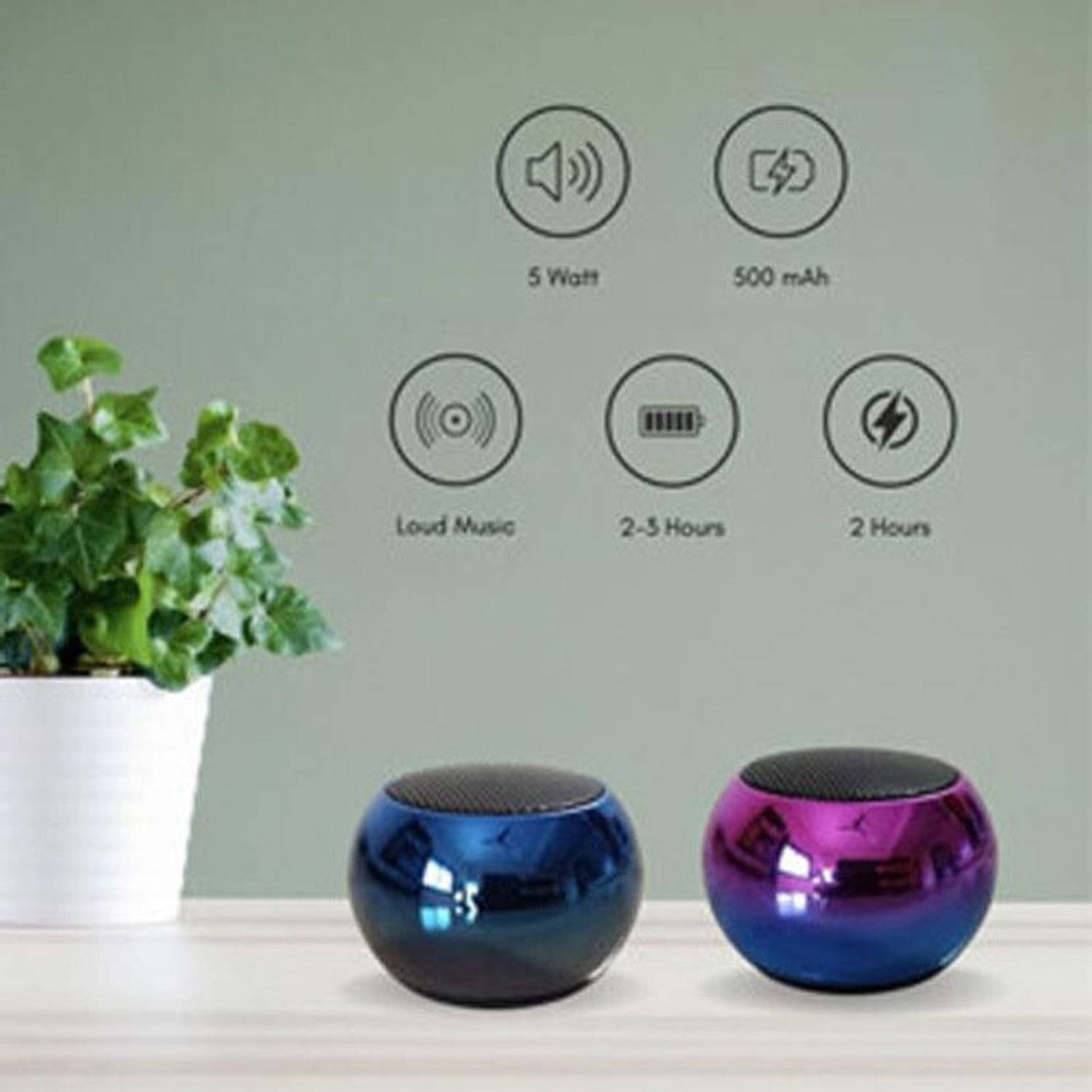 pax solutions Mini Boost M4 Wireless Coin Speaker - Image 5
