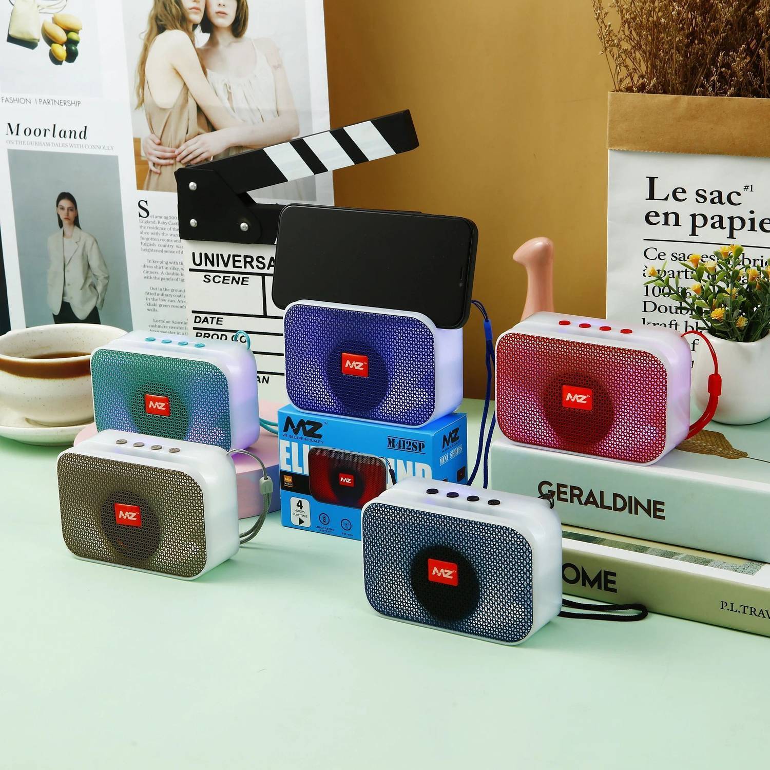 MZ M412SP Portable Bluetooth Speaker 5W - Image 4