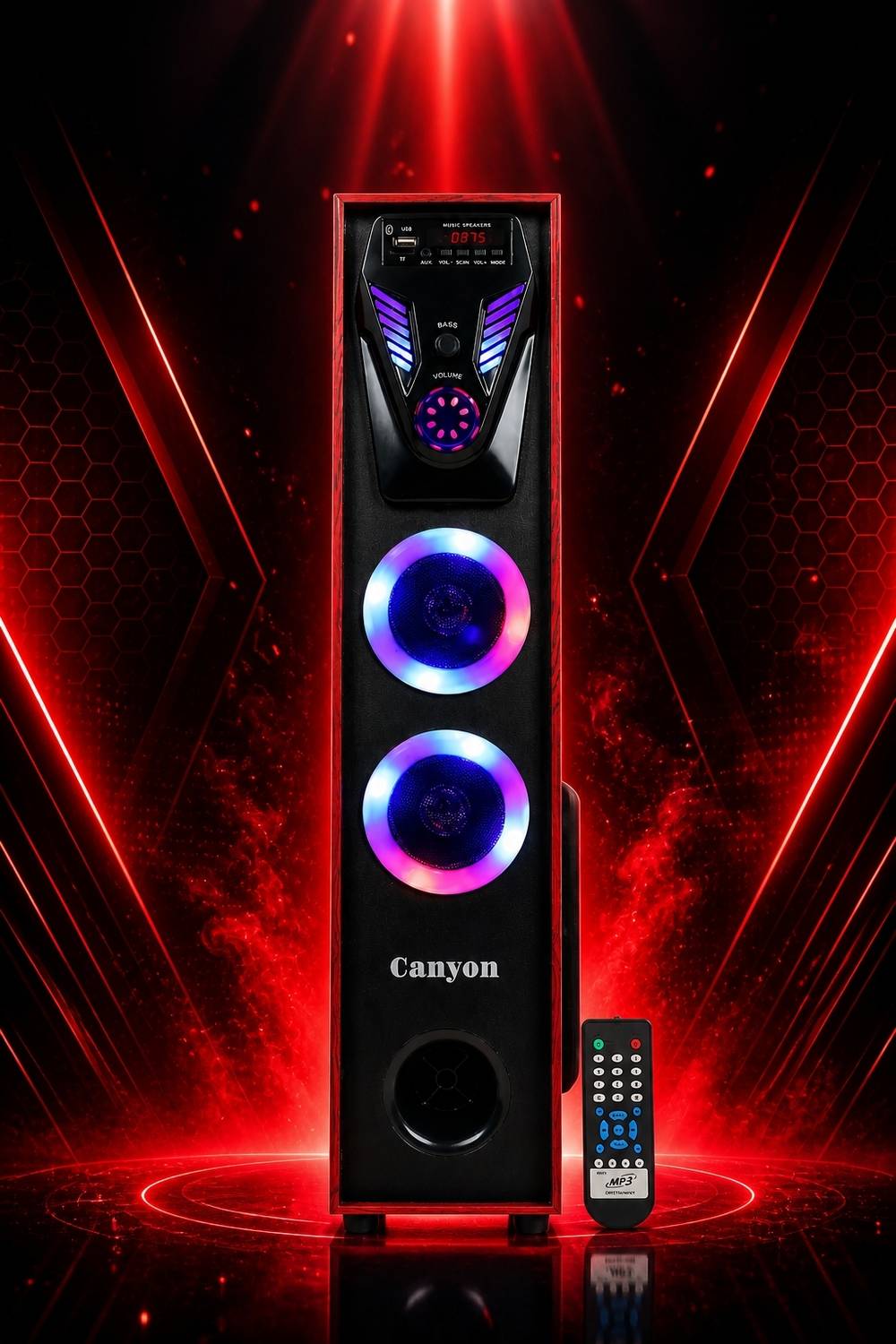 canyon S-03 180W Bluetooth Tower Speaker - Image 1