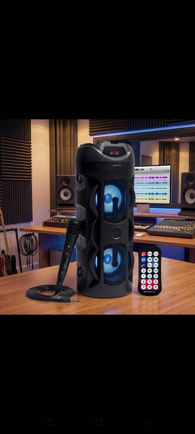 kenvex 235-PARTY-SPEAKER-MIC&REMOTE-TOWER 40 W Bluetooth Tower Speaker - Image 2