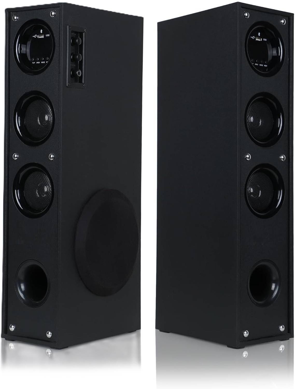 RZG 120W LED High Bass Bluetooth Tower Speaker - Image 1