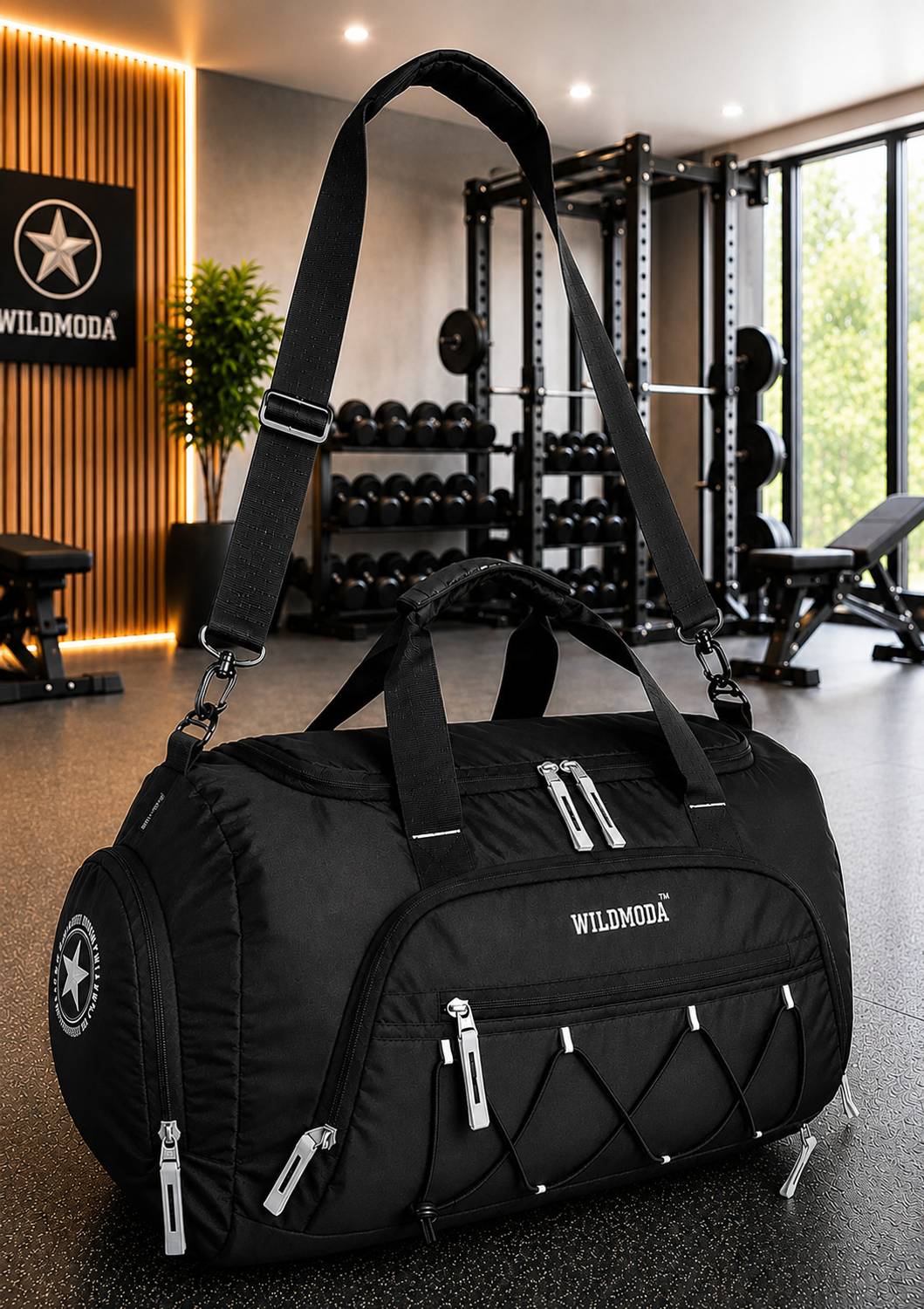 Wildmoda 50L Gym Duffel Bag - Image 1