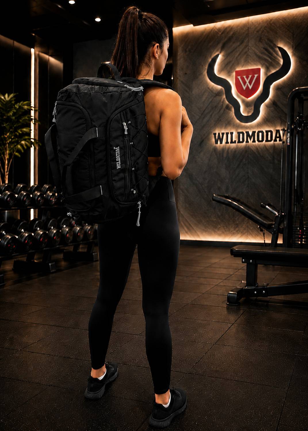 Wildmoda 50L Gym Duffel Bag - Image 2