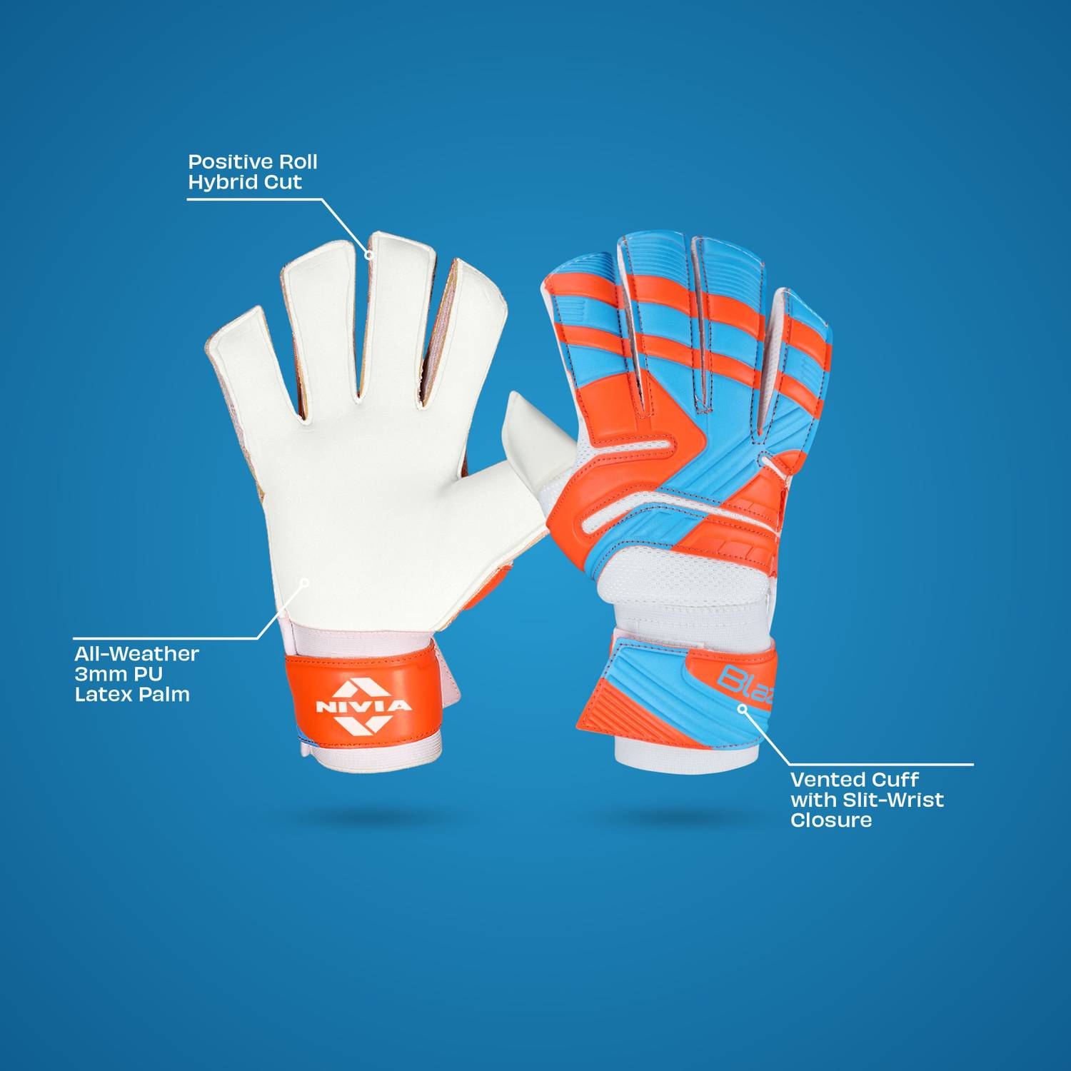 NIVIA Goalkeeper Gloves - Image 3