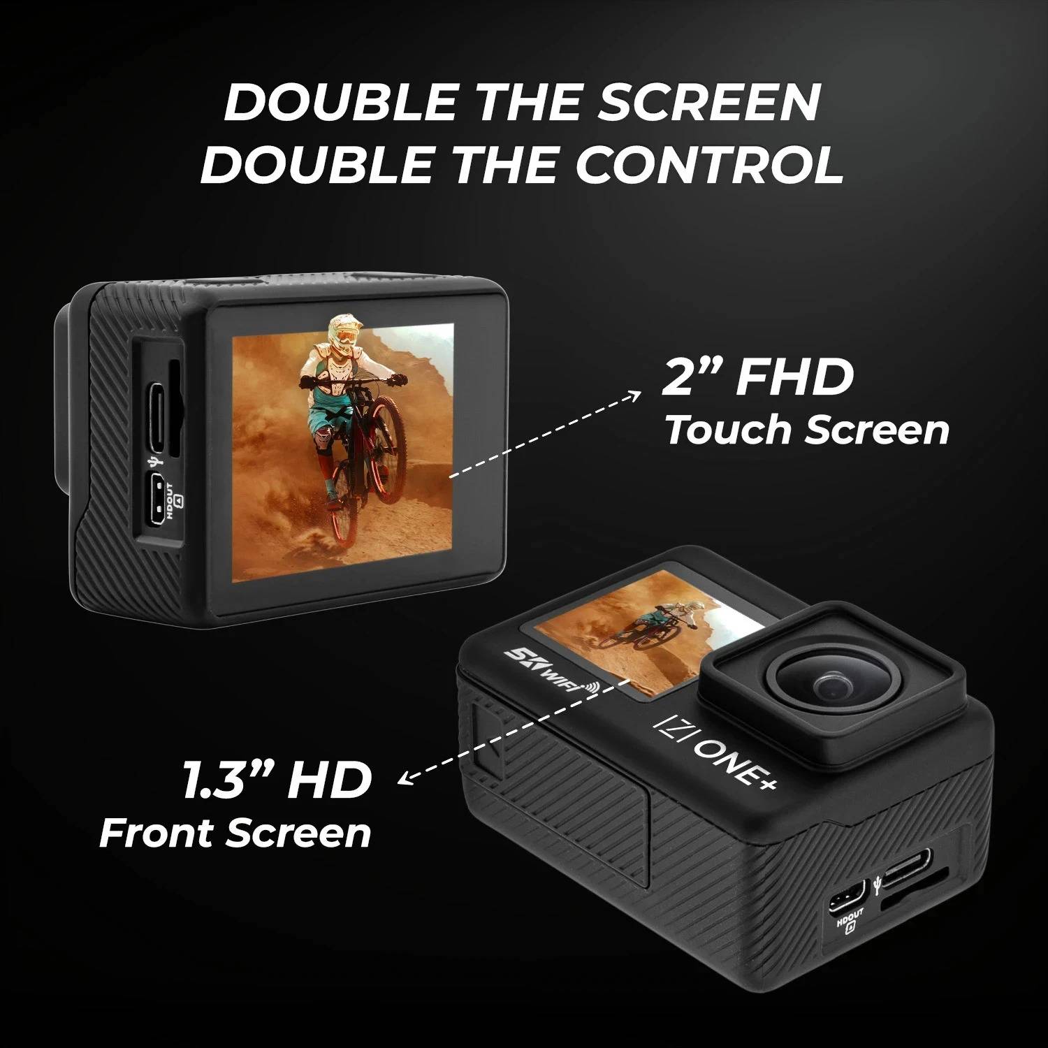 IZI ONE+ 5K Action Camera - Image 4
