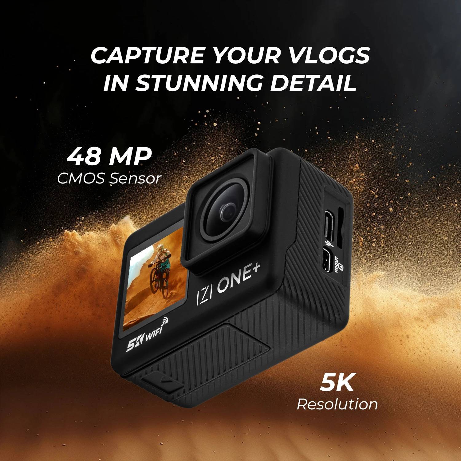IZI ONE+ 5K Action Camera - Image 2