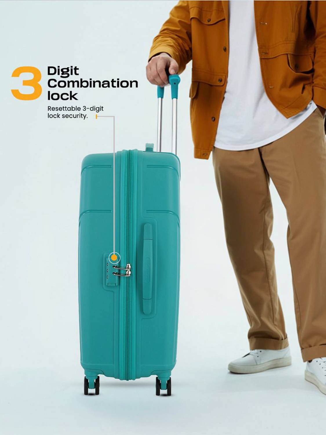 Kamiliant by American Tourister Combination Lock-Endure Expandable - Image 5