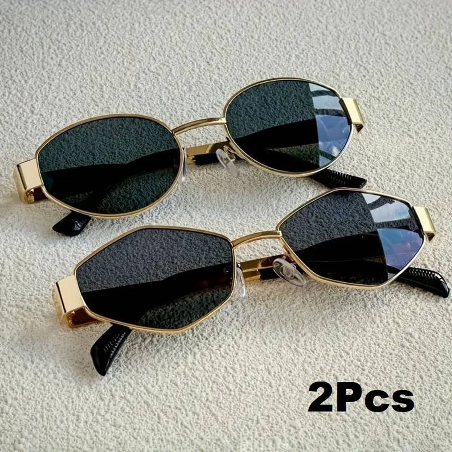 SEAFLY Spectacle Sunglasses Black, Golden - Image 1