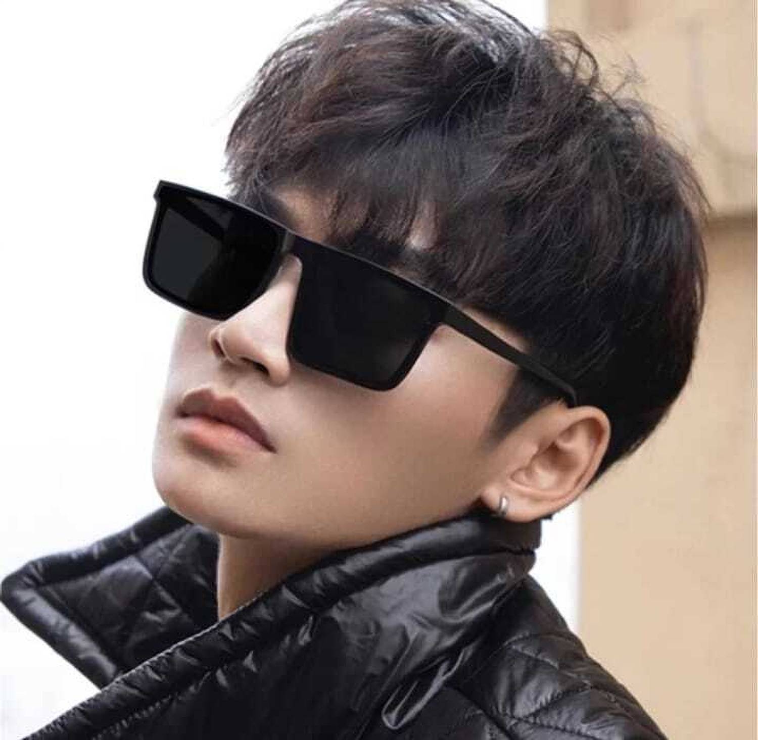 Vpress Retro Square Sunglasses - Image 4