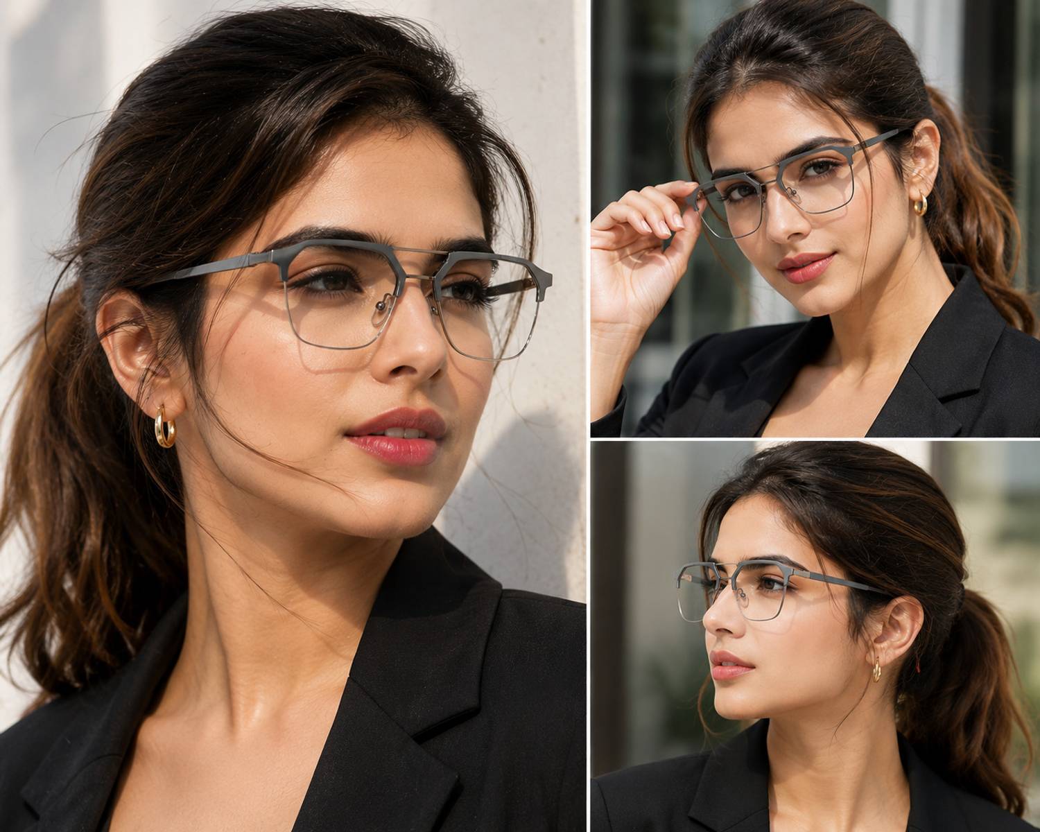 Zeemork Retro Square Sunglasses - Image 4