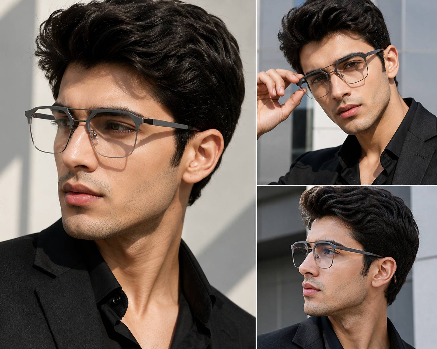 Zeemork Retro Square Sunglasses - Image 3