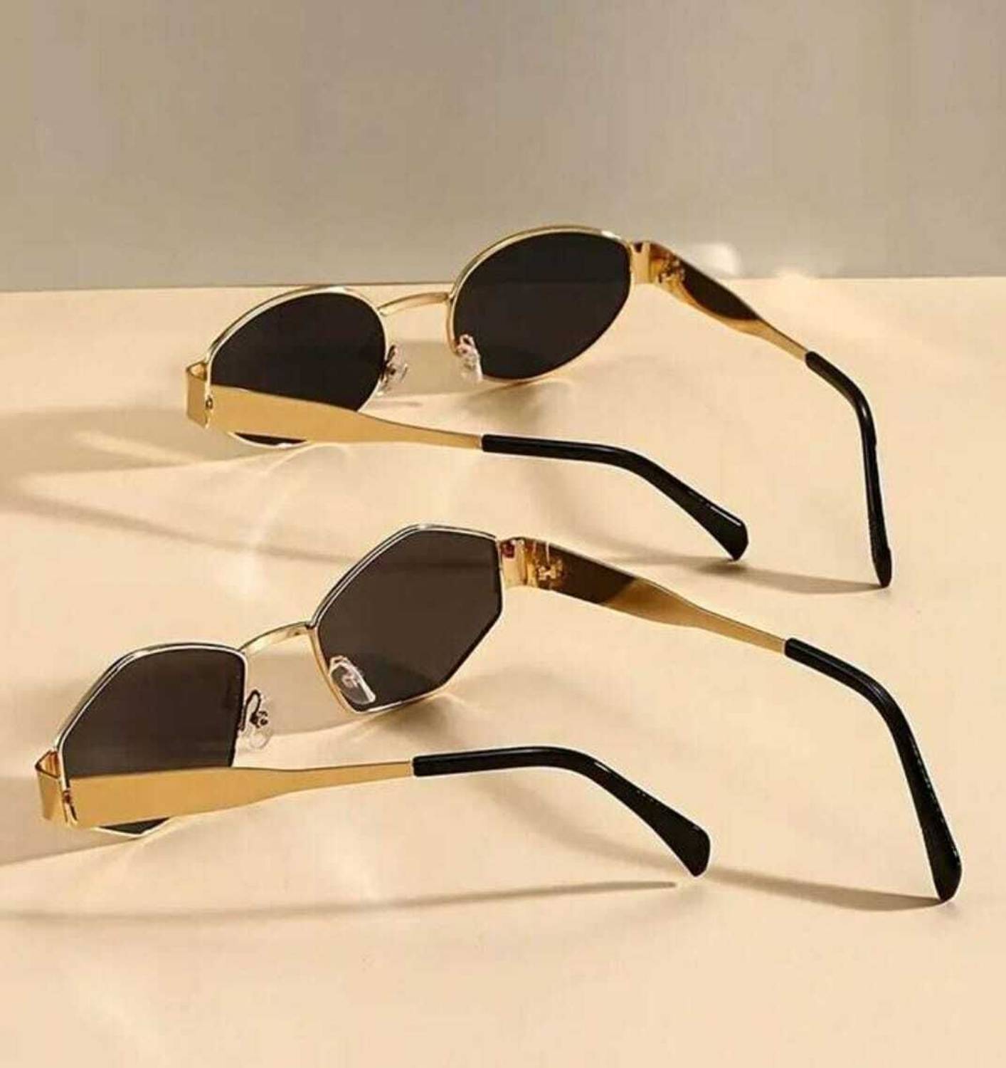 SEAFLY Spectacle Sunglasses Black, Golden - Image 4