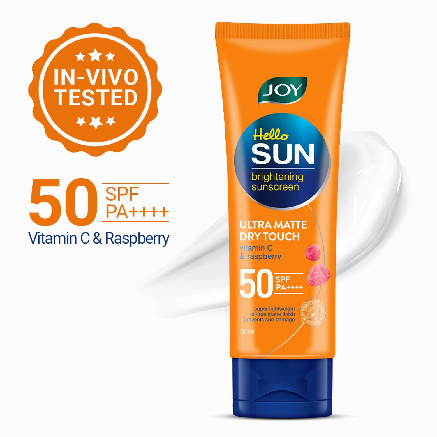 Joy Sunscreen SPF 50 PA++++ Ultra Matte Dry Touch - Image 1