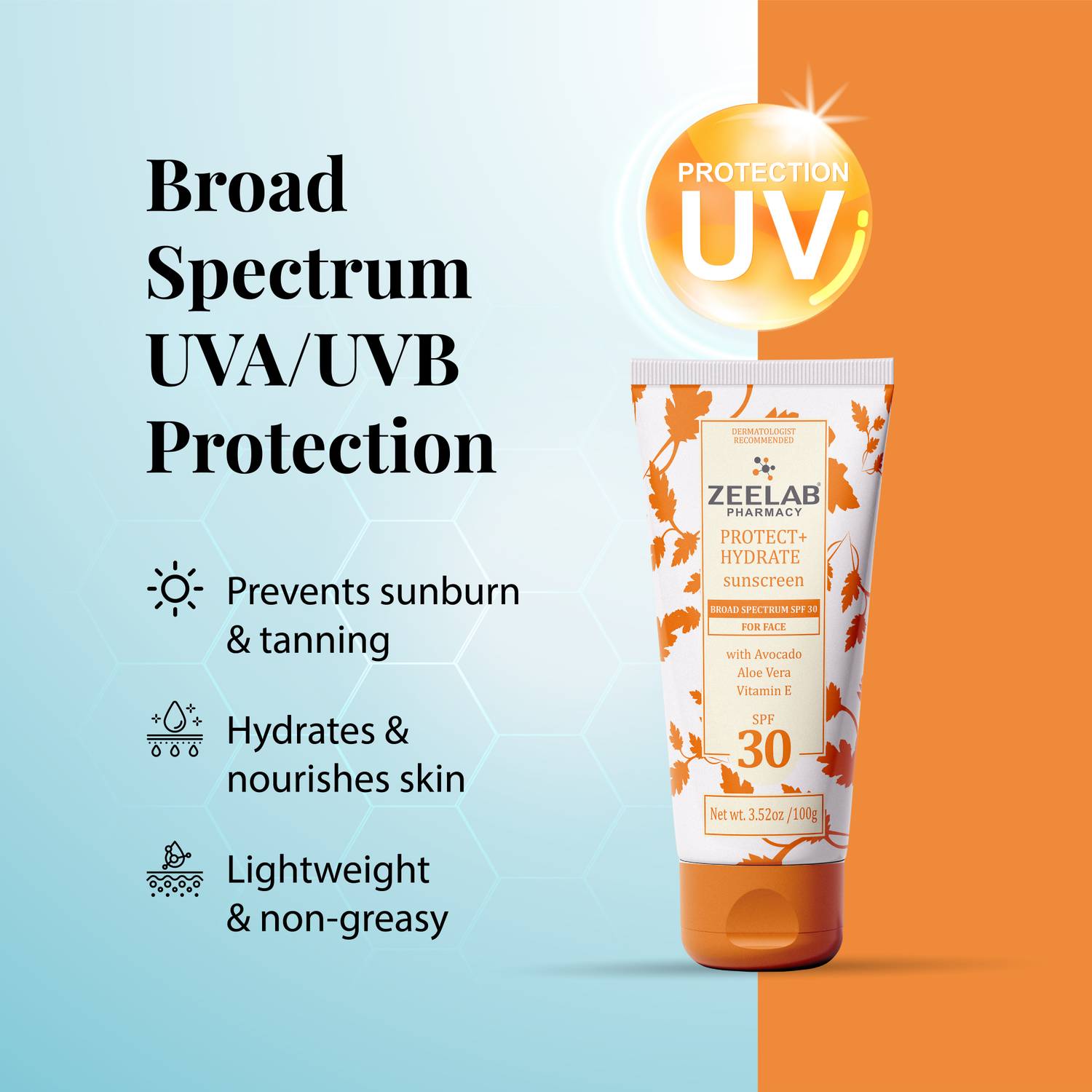 ZEE LAB Sunscreen SPF 30 30ml - Image 2