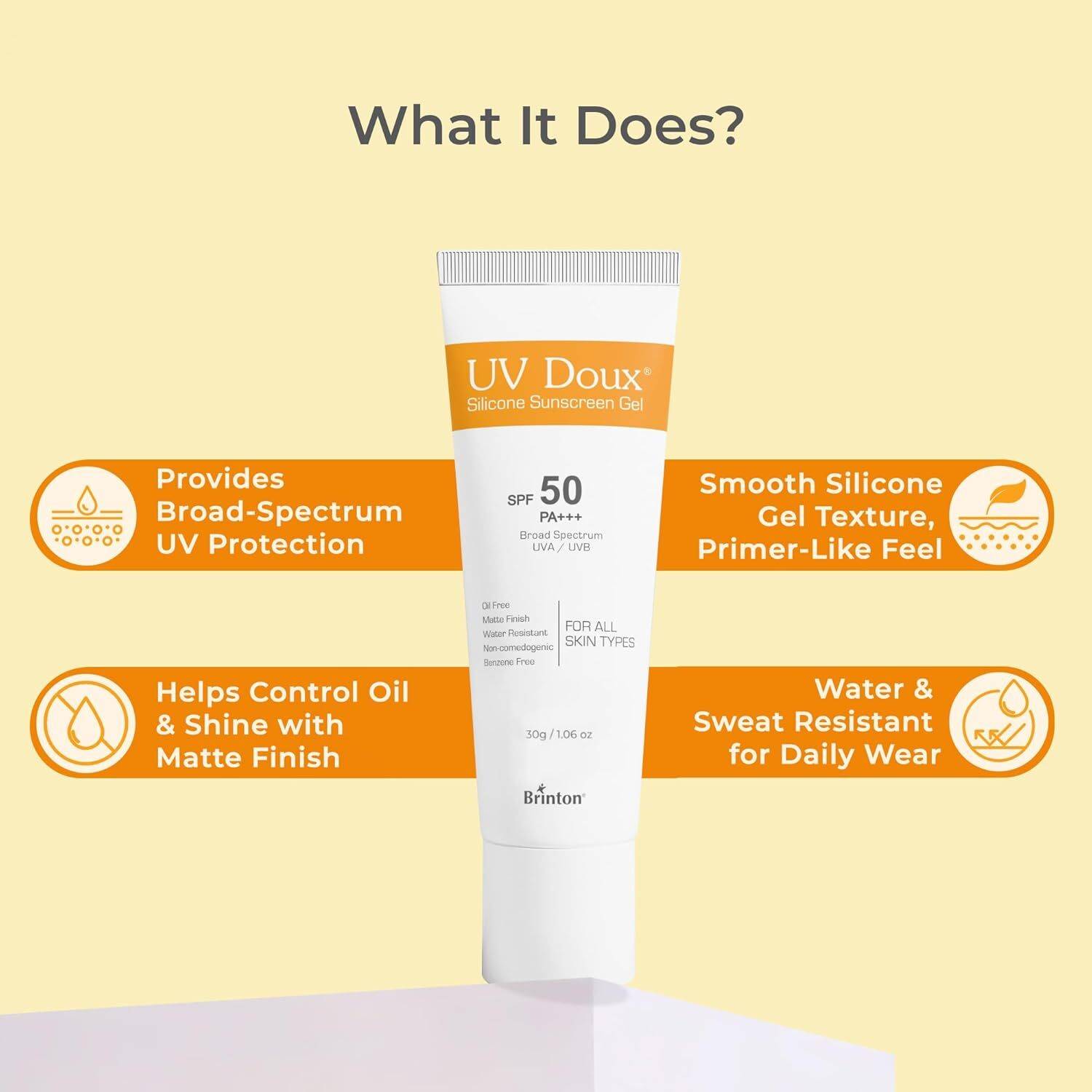 Brinton Sunscreen SPF 50 PA+++ 50g - Image 5
