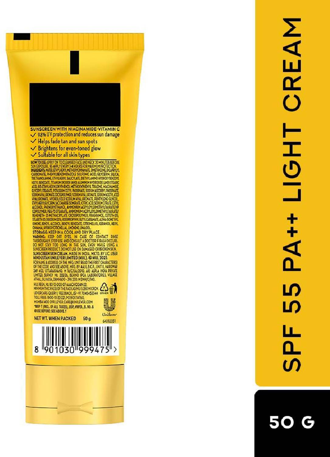 POND's Sunscreen SPF 55 PA++ 3% Niacinamide - Image 2