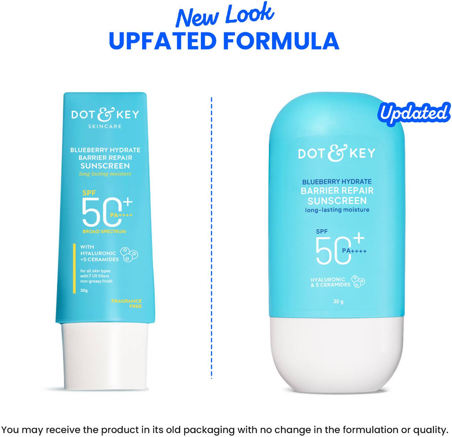 Dot & Key Sunscreen SPF 50 PA++++ Blueberry 50g - Image 2