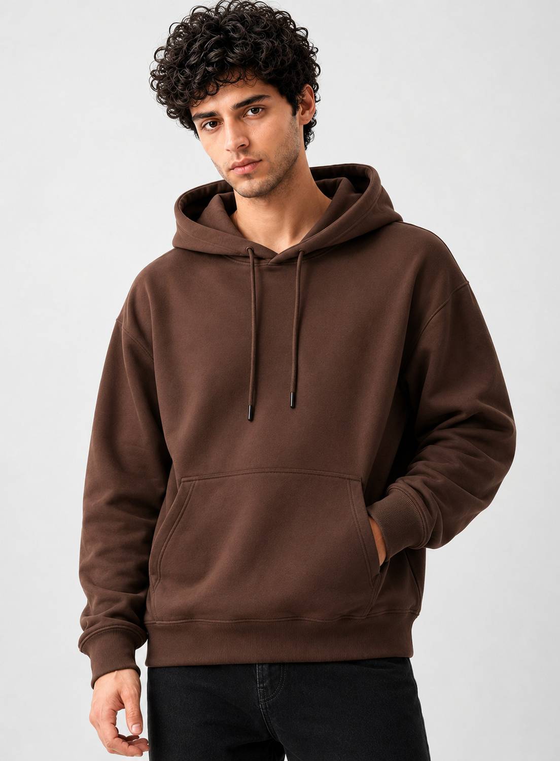 ZEN1FASHION Full Sleeve Solid Men Sweatshirt - Image 1