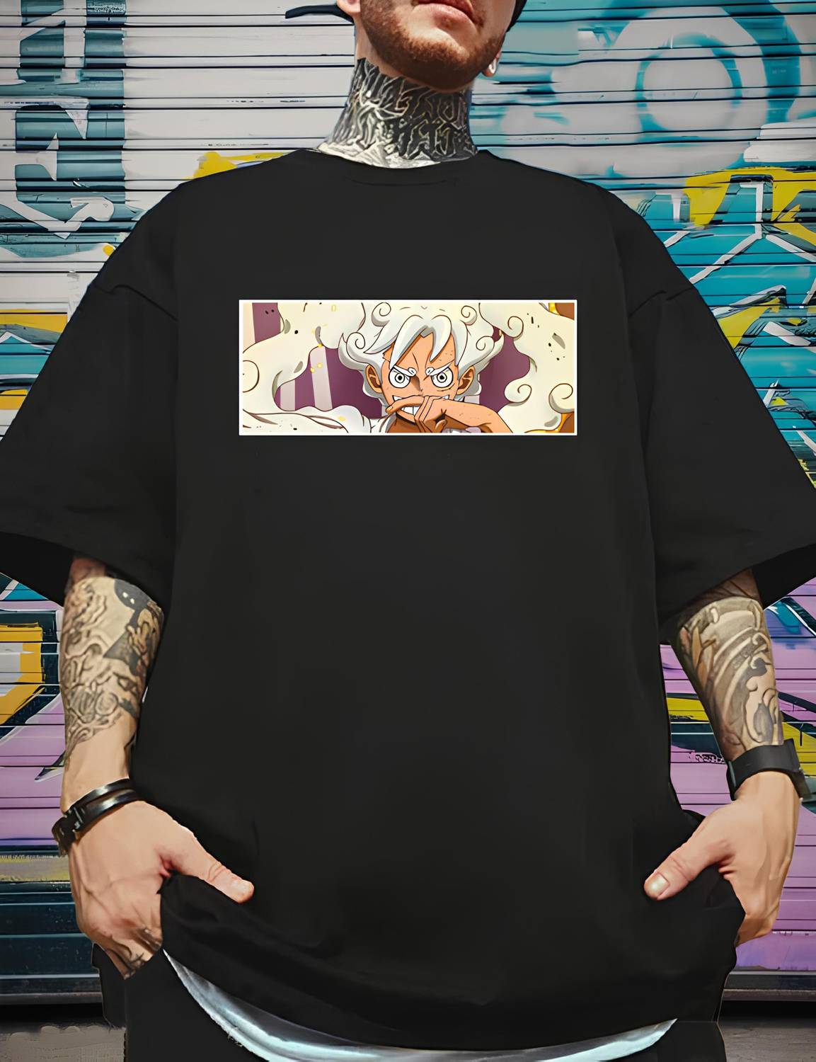 Kaduwa Printed Men Black T-Shirt - Image 2