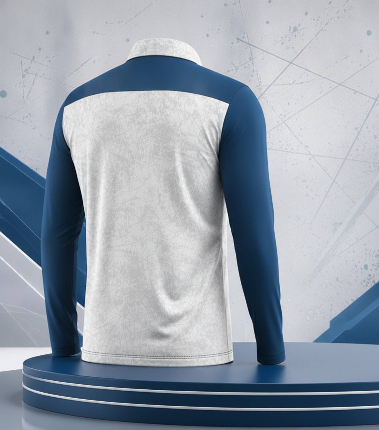 Saaharsh enterprises Men Polo Neck White T-Shirt - Image 2