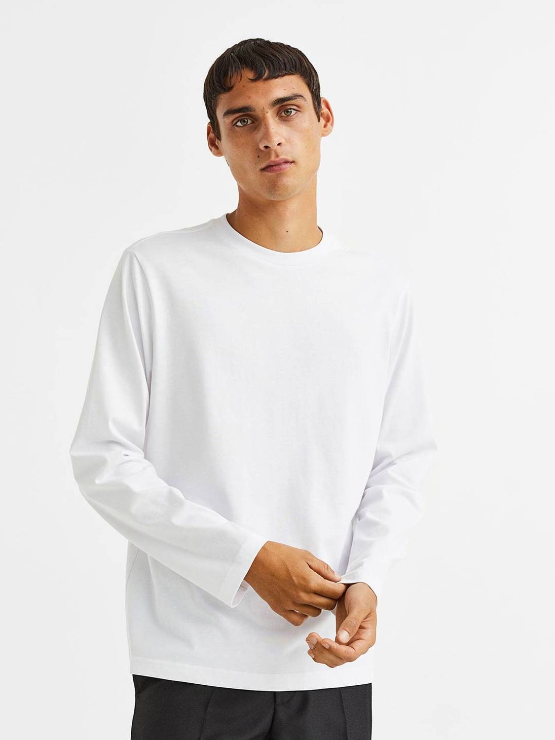 London Crew Men White Round Neck T-Shirt - Image 1