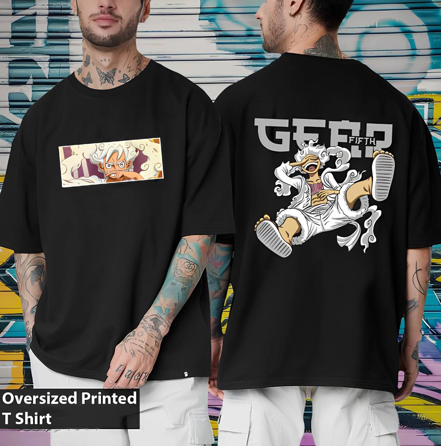 Kaduwa Printed Men Black T-Shirt - Image 3