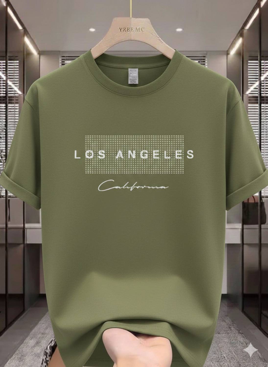 FASHIONTRENDYY Printed Men Green T-Shirt