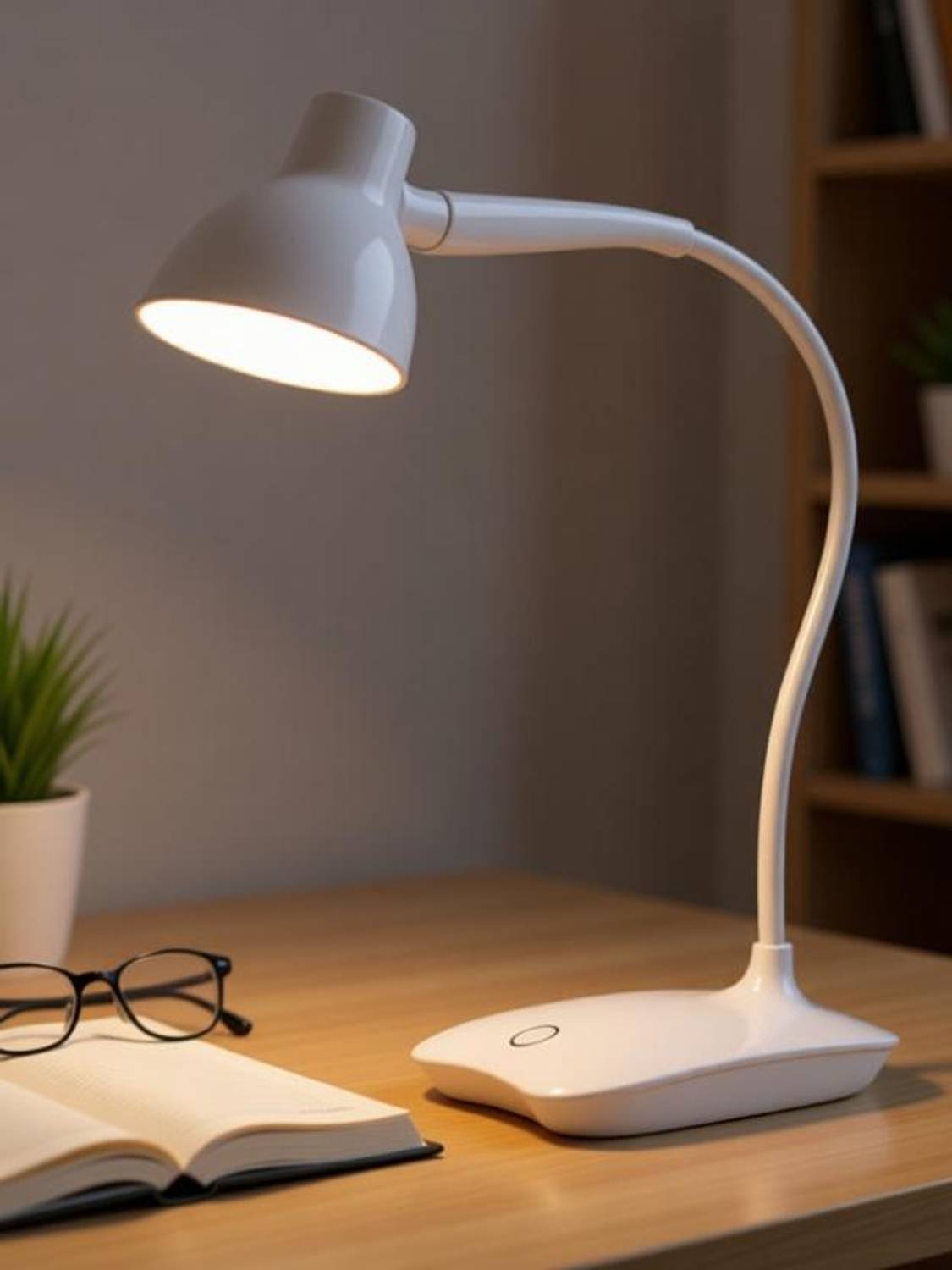 MG SALESS Power Plus Flexi Swan LED Study Lamp - Image 1