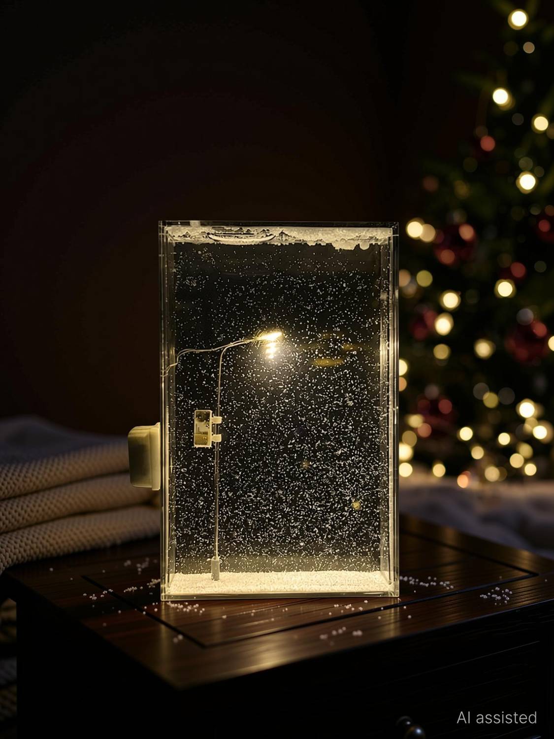 GRANTHI ENTERPRISE Snowflake Night Light - Image 2