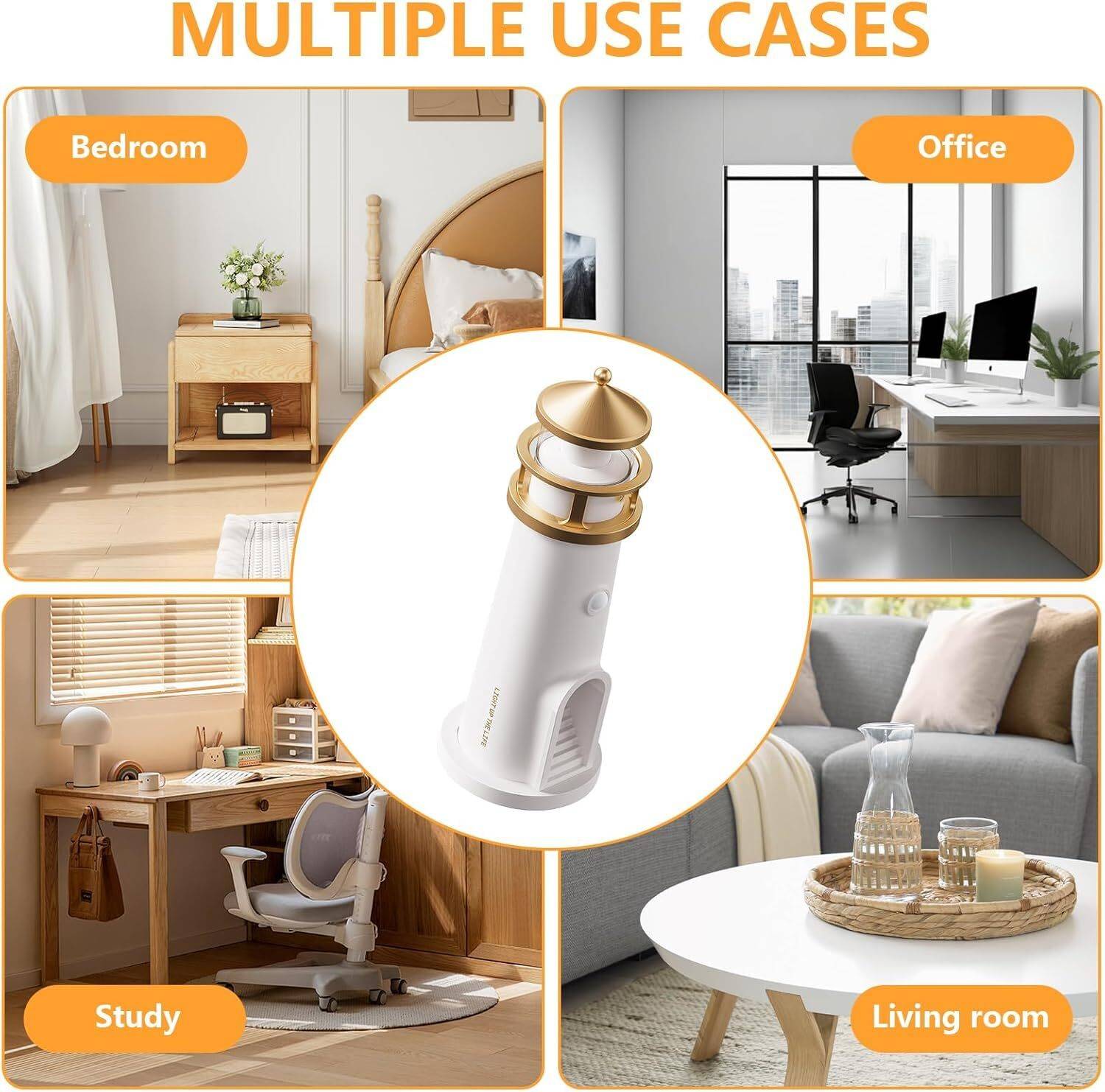 NAIRO Moon Projection Lighthouse Lamp with Remote - Image 5