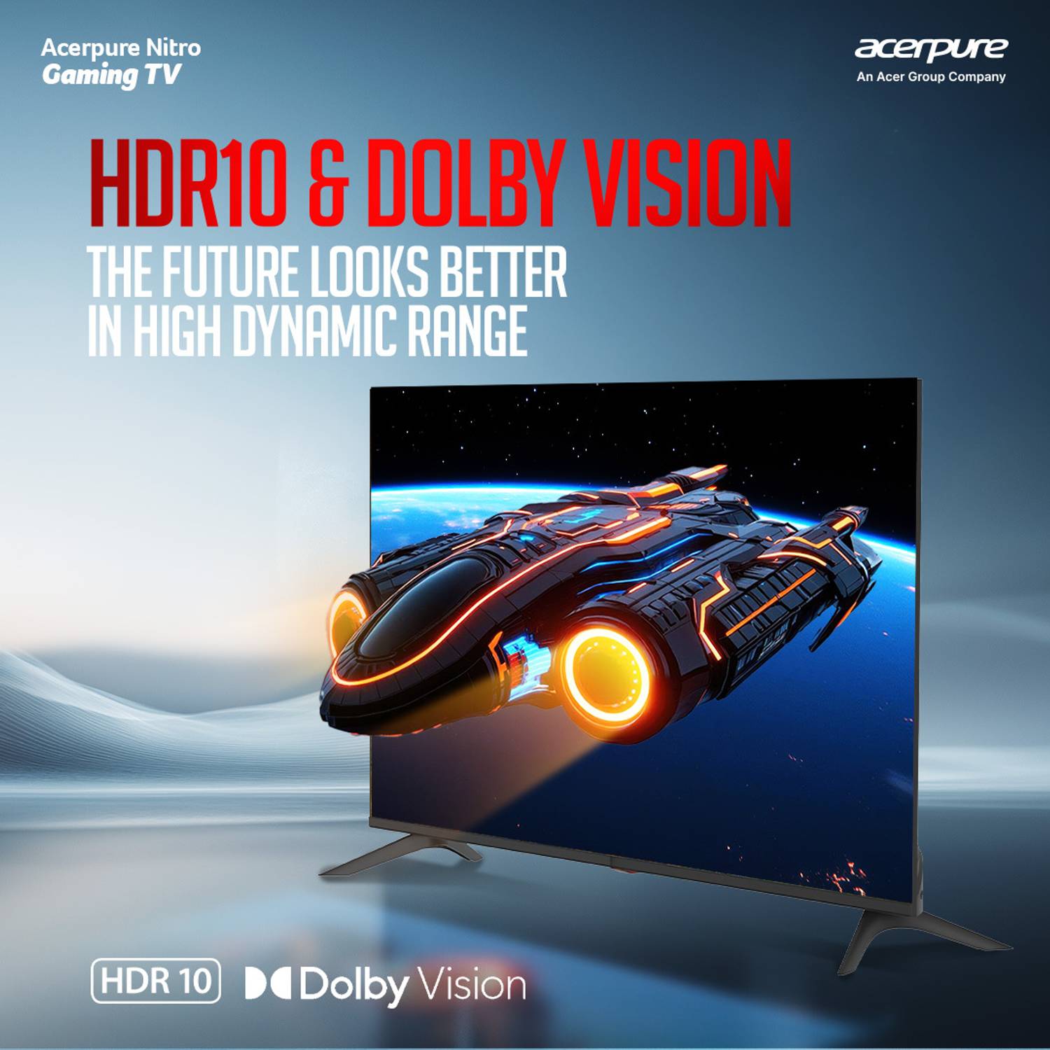 acerpure Nitro 55 inch 4K QLED Smart TV - Image 4