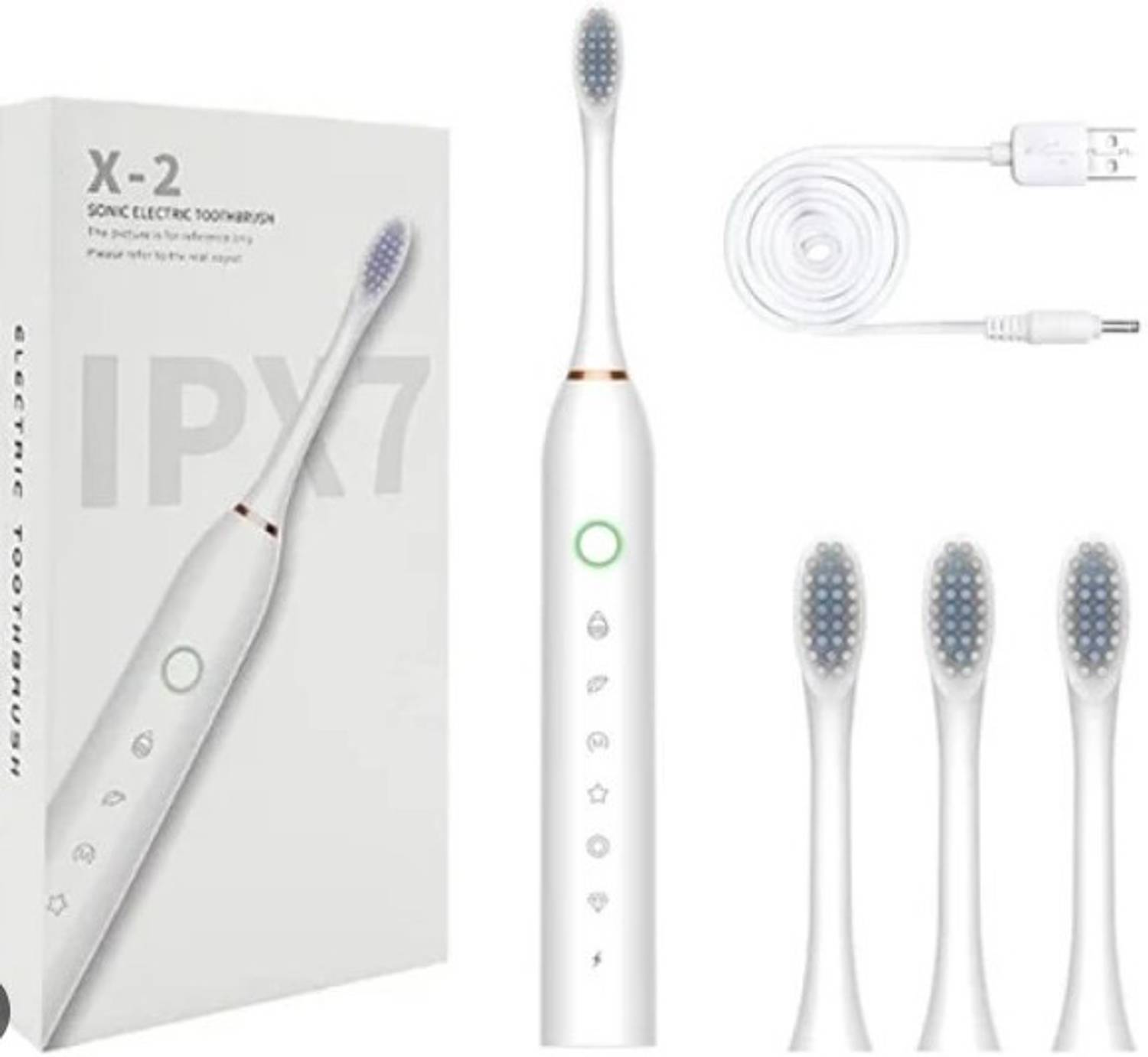 RGV 6 Mode USB Rechargeable Electric Toothbrush - Image 1