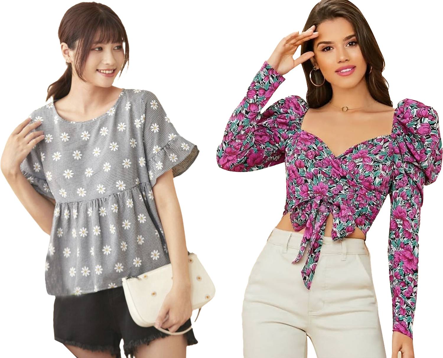 Dream Beauty Fashion Casual Women Grey, Pink Top