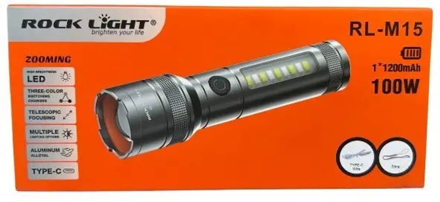 Zeno volt RL-M15 Rechargeable Tactical Torch - Image 1
