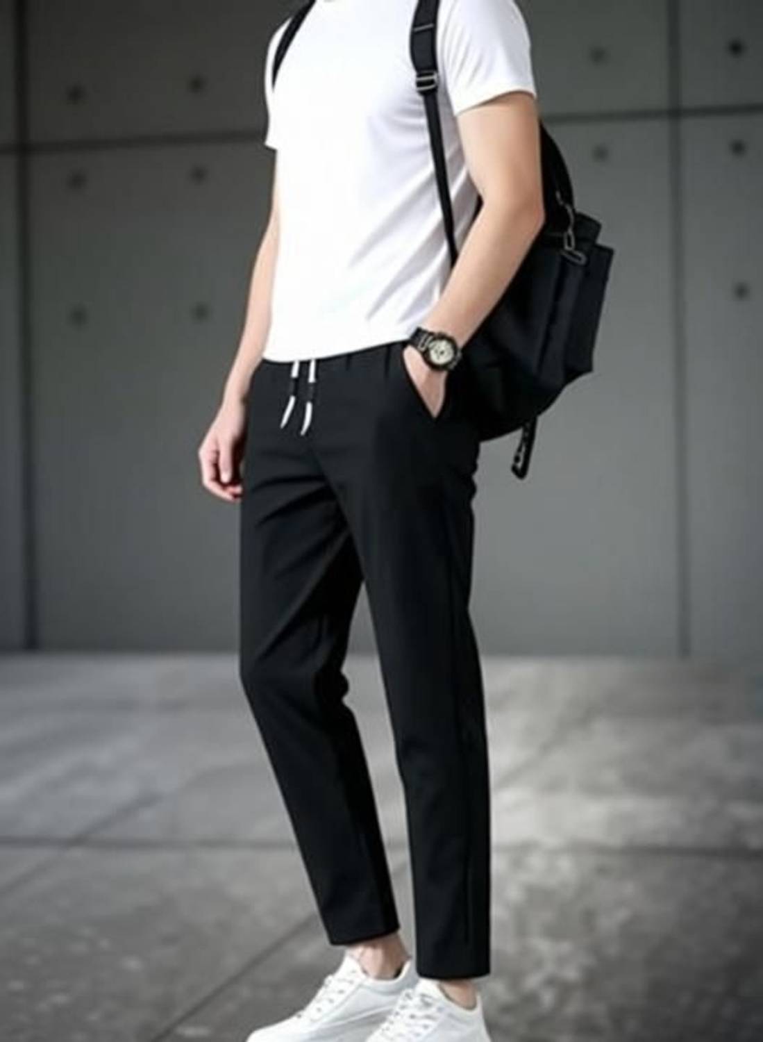 Marquiana Solid Men Multicolor Track Pants - Image 2
