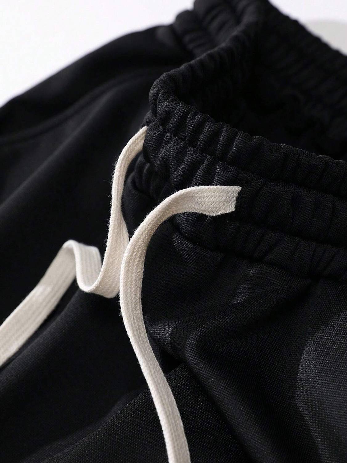 dockstreet Solid Men Black Track Pants - Image 3