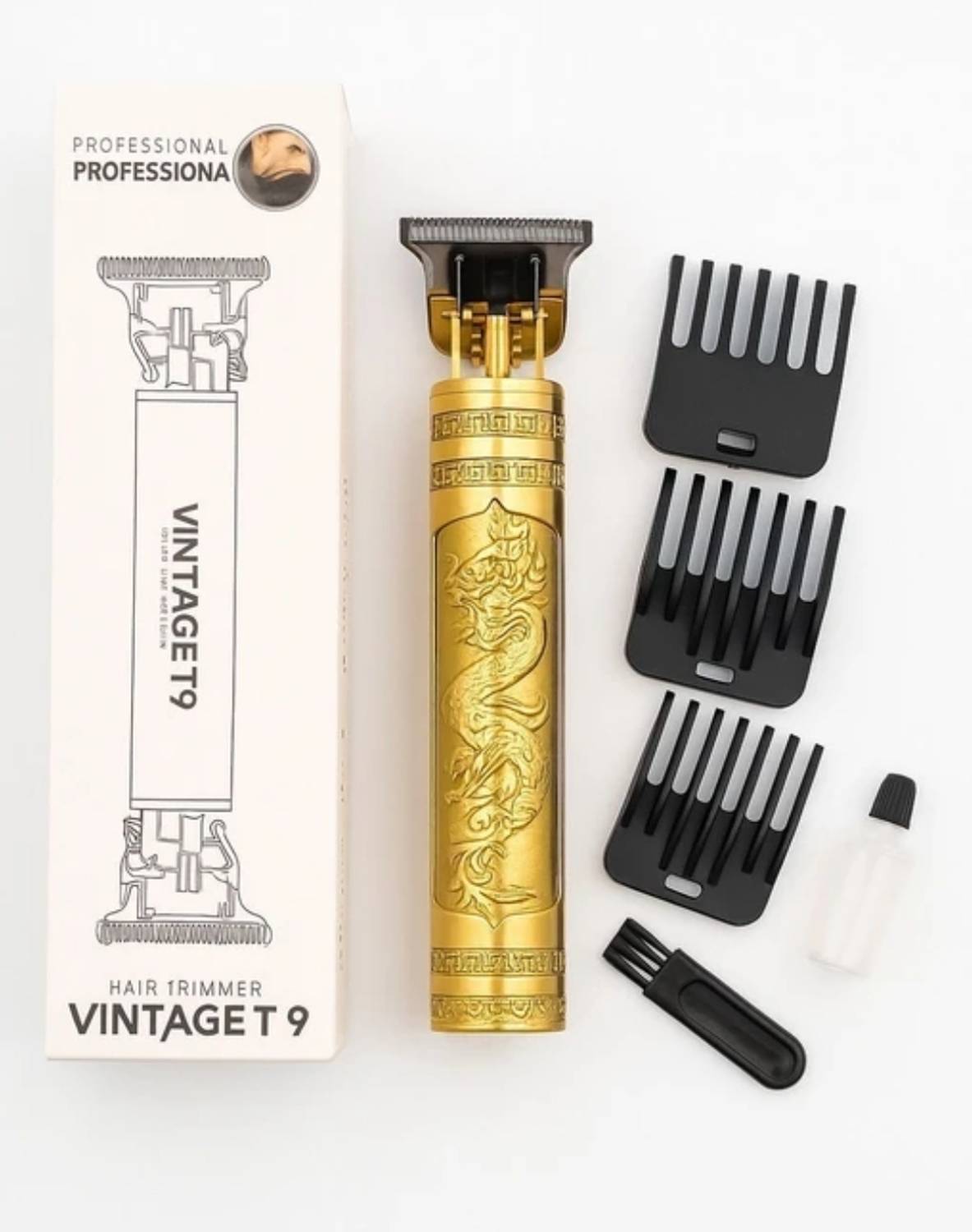 vintagee Vintage T9 Trimmer 120 min Runtime 4 Length Settings - Image 1