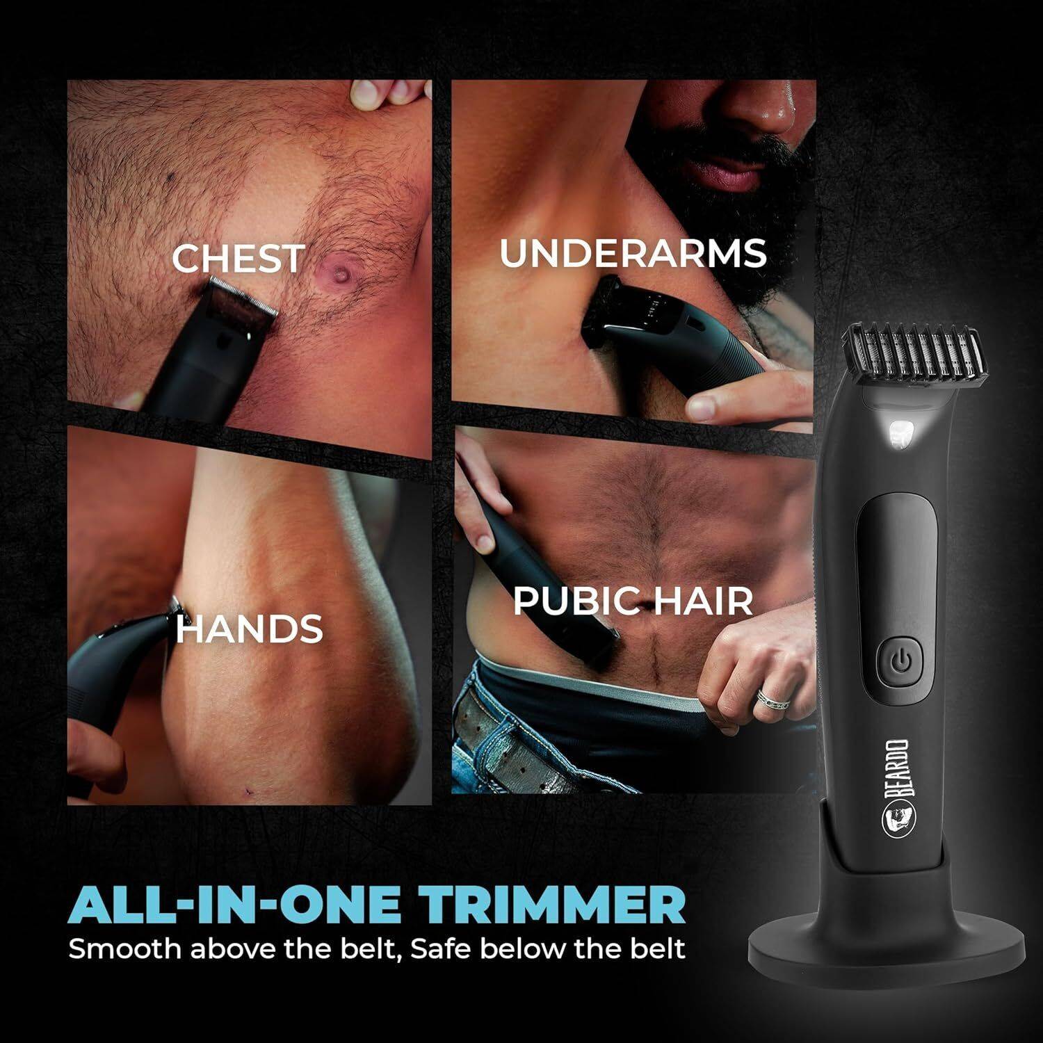 BEARDO Ball Safe Trimmer for Men - Image 3