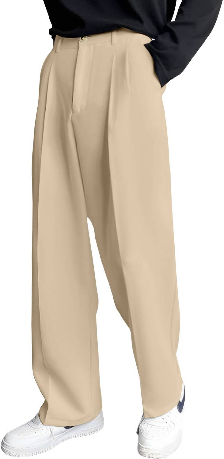 FTX Relaxed Men Beige Trousers - Image 3