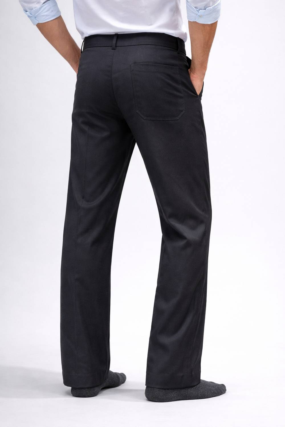 PASIONENTERPRISE Straight Fit Men Black Trousers - Image 3