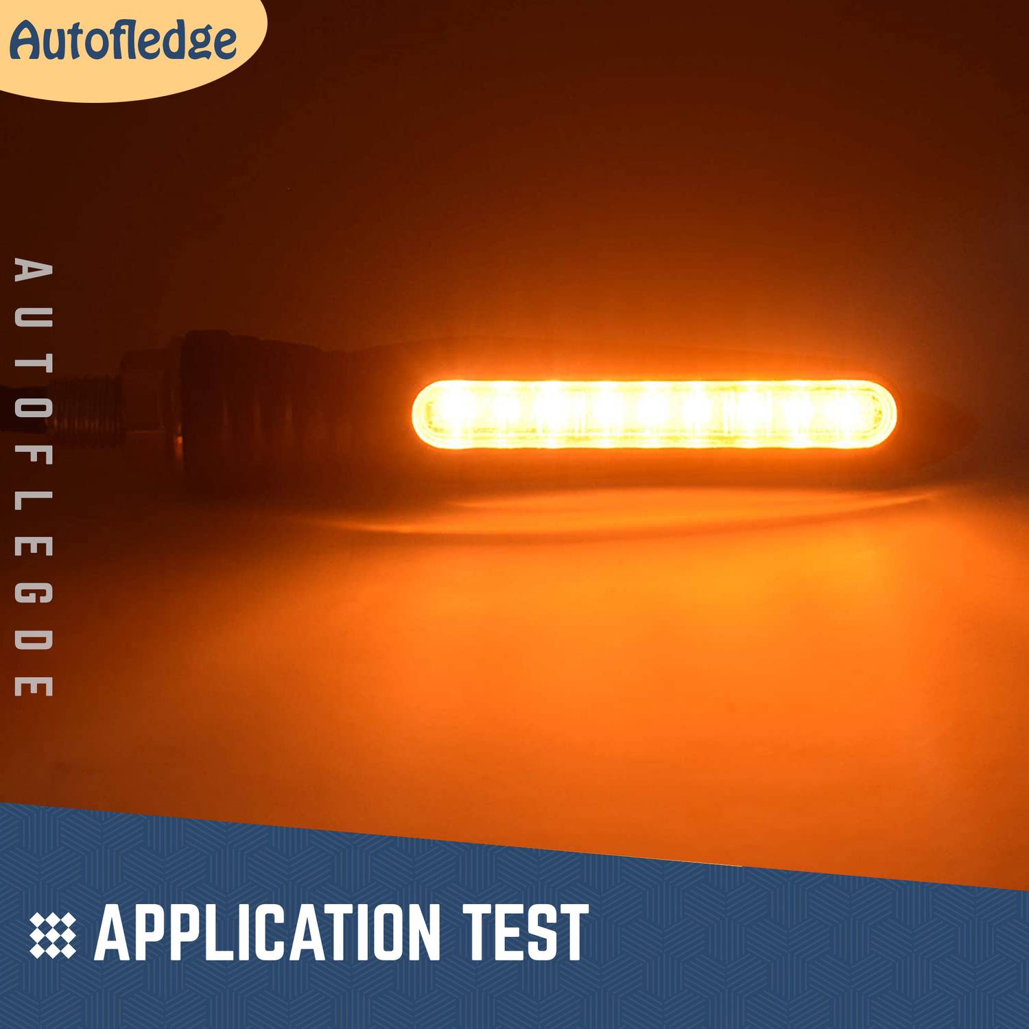 Autofledge LED Indicator Light for Bajaj, Bullet, Hero, Honda, KTM, - Image 5
