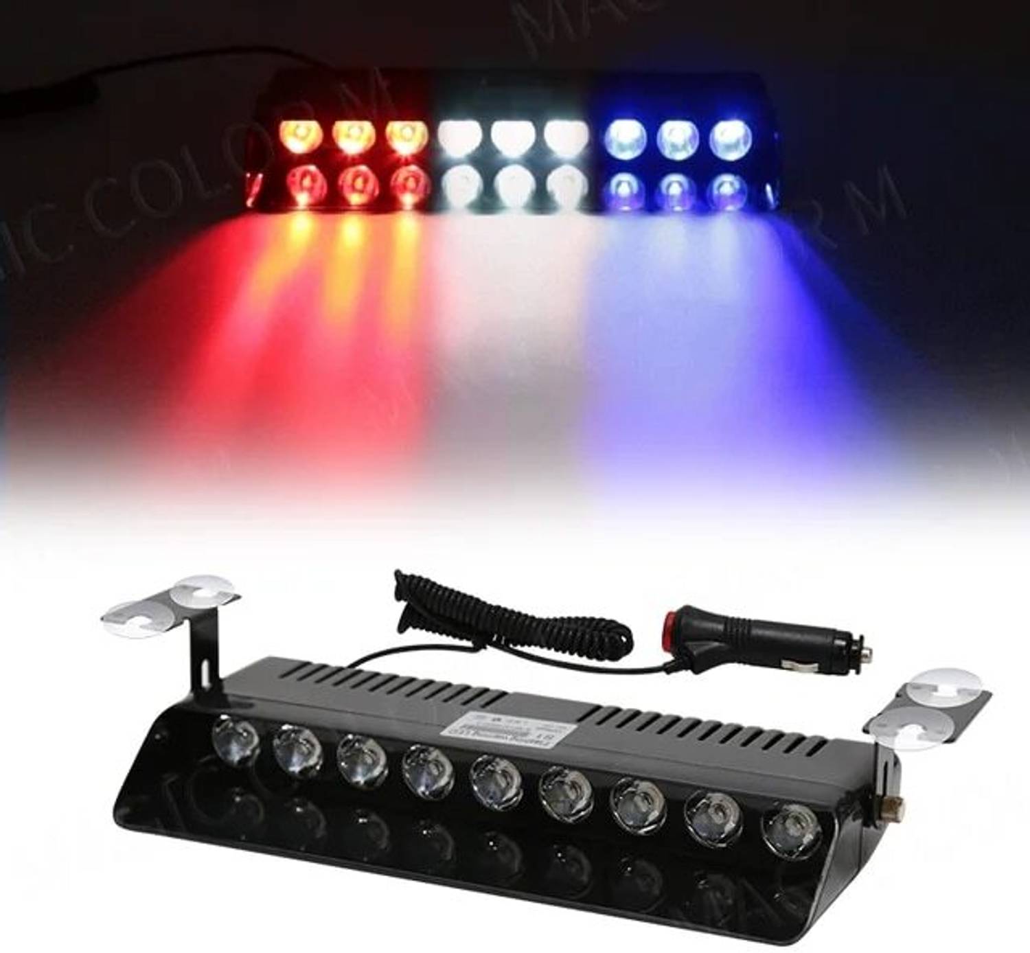AIRSKY 9 LED Police Emergency Strobe Light - Image 2